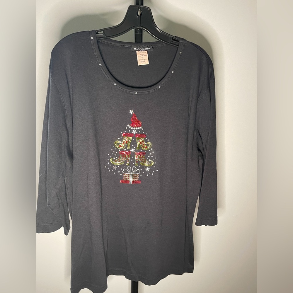 Christmas Shoe Tree tee